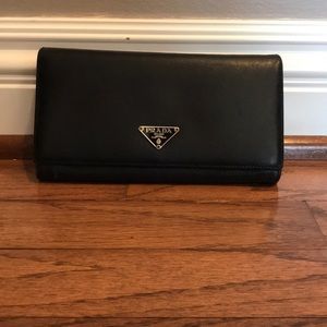 Authentic Prada Wallet